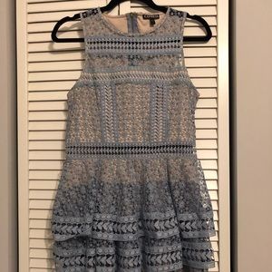 Express tiered cocktail dress